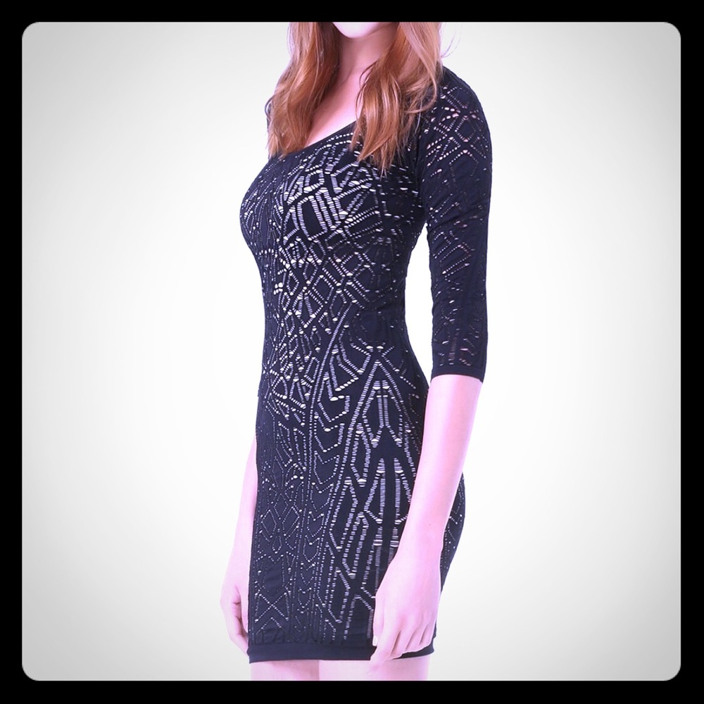 All Over Diamond Dress
